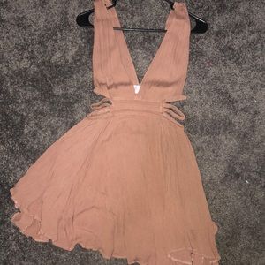 Nude dress